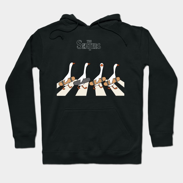 The Skaters On Abbey Road #Duck Hoodie by bignosework